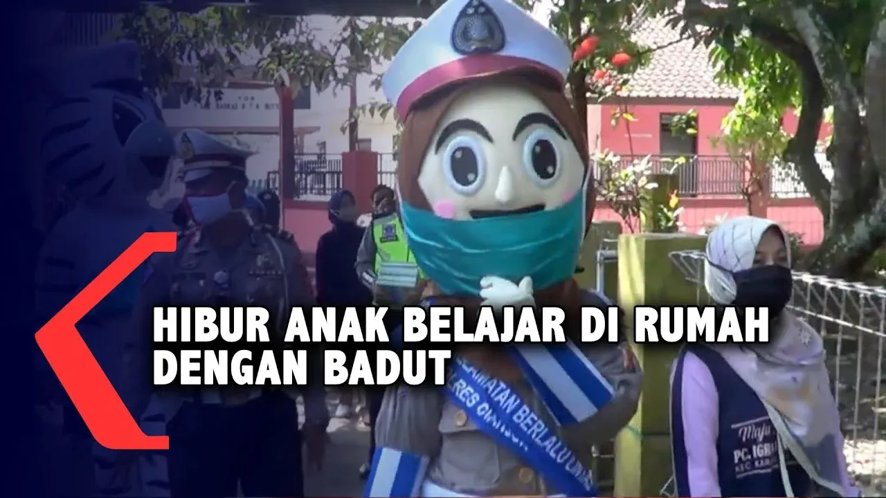 [VIDEO] Hibur Anak Belajar di Rumah dengan Badut