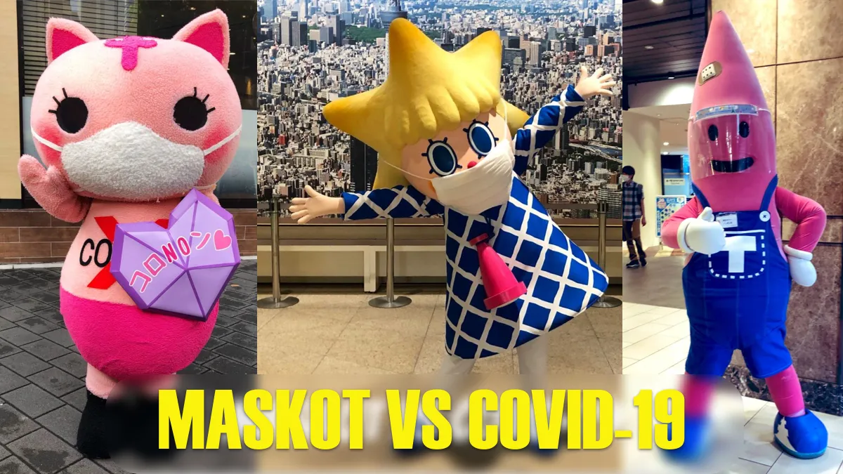 Maskot vs COVID-19